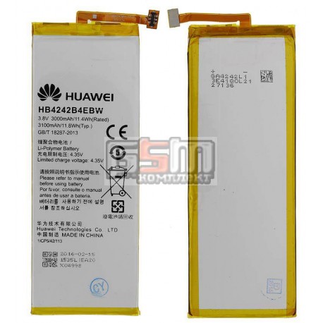Аккумулятор 4242B4 для Huawei Honor 6, (Li-ion 3.8V )