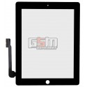 Тачскрін для планшету iPad 3, iPad 4, чорний
