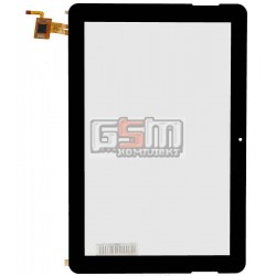 Тачскрін (сенсорний екран, сенсор) для китайського планшета 10.1, 6 pin, з маркуванням RS-M101-VER4.0, для DNS M100Q, DNS M101G, IconBit NetTab Thor X, Oysters T10 3G, Oysters T14 3G, розмір 251 * 166 мм , чорний Тачскрін (сенсорний екран, сенсор) для китайського планшета 10.1, 6 pin, з маркуванням RS-M101-VER4.0, для DNS M100Q, DNS M101G, IconBit NetTab Thor X, Oysters T10 3G, Oysters T14 3G, розмір 251 * 166 мм , чорний