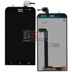 Дисплей для Asus ZenFone 2 Laser (ZE500KG), ZenFone 2 Laser (ZE500KL), черный, с сенсорным экраном (дисплейный модуль)