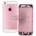 Корпус для iPhone 5S, High quality, светло-розовый