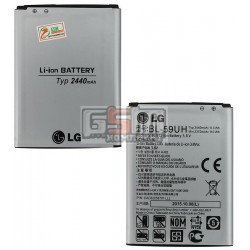 Аккумулятор BL-59UH для LG D620 G2 Mini, D618 G2 Mini, (Li-ion 3.8V 2440mAh) Аккумулятор BL-59UH для LG D620 G2 Mini, D618 G2 Mini, (Li-ion 3.8V 2440mAh)