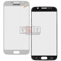 Скло дисплея Samsung G920F Galaxy S6, 2.5D, біле
