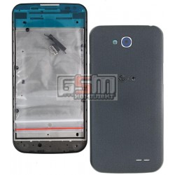 Корпус для LG D410 Optimus L90 Dual SIM, черный