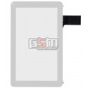 Тачскрін (сенсорний екран, сенсор) для китайського планшета 9, 50 pin, з маркуванням HS1245 V0 TJ9, fhf090004, для Impression ImPad 9213, розмір 232 * 141 мм, білий
