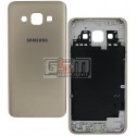 Задня панель корпусу для Samsung A300F Galaxy A3, A300FU Galaxy A3, A300G Galaxy A3, A300H Galaxy A3, золотистий колір