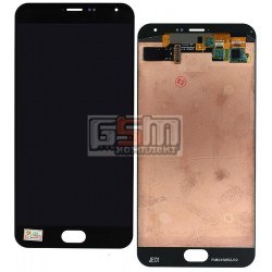 Дисплей для Meizu Pro 5, черный, с сенсорным экраном (дисплейный модуль)
