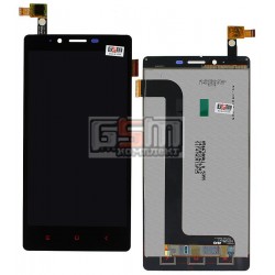 Дисплей для Xiaomi Redmi Note, черный, с сенсорным экраном (дисплейный модуль)