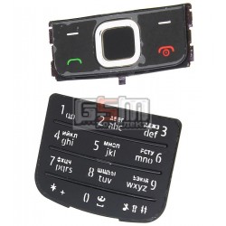 Клавіатура для Nokia 6700c, чорна, англійська