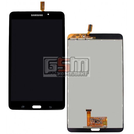 Дисплей для планшетов Samsung T230 Galaxy Tab 4 7.0, T231 Galaxy Tab 4 7.0 3G , T235 Galaxy Tab 4 7.0 LTE, черный, с сенсорным э