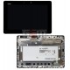 Дисплей для планшета Asus MeMO Pad FHD 10 ME302C (K00A), черный, с сенсорным экраном (дисплейный модуль), с рамкой