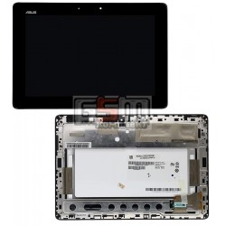 Дисплей для планшета Asus MeMO Pad FHD 10 ME302C (K00A), черный, с рамкой, с сенсорным экраном (дисплейный модуль) Дисплей для планшета Asus MeMO Pad FHD 10 ME302C (K00A), черный, с рамкой, с сенсорным экраном (дисплейный модуль)