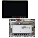 Дисплей для планшета Asus MeMO Pad FHD 10 ME302C (K00A), черный, с рамкой, с сенсорным экраном (дисплейный модуль)