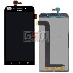 Дисплей для Asus Zenfone Max (ZC550KL), черный, с сенсорным экраном (дисплейный модуль)