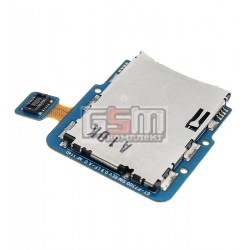 Конектор SIM-карти для планшету Samsung P7300 Galaxy Tab, P7310 Galaxy Tab, зі шлейфом Конектор SIM-карти для планшету Samsung P7300 Galaxy Tab, P7310 Galaxy Tab, зі шлейфом