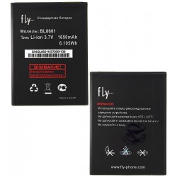 Аккумулятор BL8601 для Fly IQ4505Q, оригинал, (Li-ion 3.7V 1650mAh) Аккумулятор BL8601 для Fly IQ4505Q, оригинал, (Li-ion 3.7V 1650mAh)