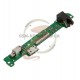 Шлейф для Huawei MediaPad 10 Link+ (S10-231u), коннектора зарядки, с компонентами, зеленый