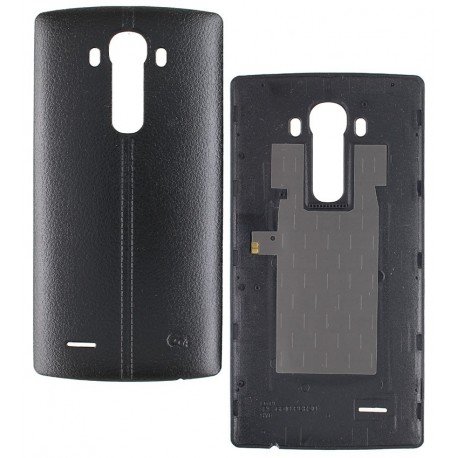 Задняя крышка батареи для LG G4 F500, G4 H810, G4 H811, G4 H815, G4 H818N, G4 H818P, G4 LS991, G4 VS986, черная, leather black