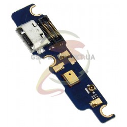 Шлейф для Meizu MX4 5.3, коннектора зарядки, с компонентами