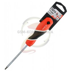Викрутка зіркоподібна Torx, Yato YT-25956, T15, 100 мм Викрутка зіркоподібна Torx, Yato YT-25956, T15, 100 мм