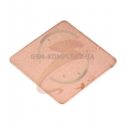 Медная термопрокладка 15x15x0,5 мм
