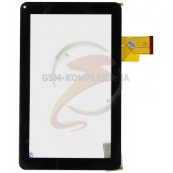 Тачскрин (сенсорный экран, сенсор) для китайского планшета 9", 50 pin, с маркировкой MGLCTP-013, размер 232*141 мм, черный