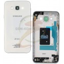 Корпус для Samsung E700 Galaxy E7, білий, з боковими кнопками