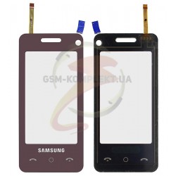 Тачскрин для Samsung F490, красный Тачскрин для Samsung F490, красный