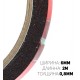 Двосторонній скотч на пінній основі, ширина 6 мм, товщина 0,8 мм, довжина 2м, червоний колір лайнер