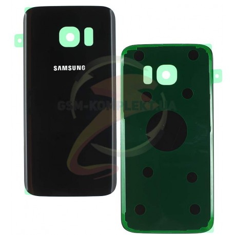 Задняя панель корпуса для Samsung G930F Galaxy S7, черная