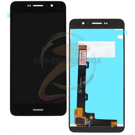 Дисплей для Huawei Enjoy 5, Y6 Pro, черный, с сенсорным экраном (дисплейный модуль)