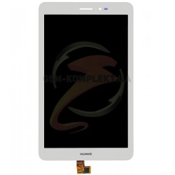Дисплей Huawei MediaPad T1 8.0 (S8-701u), MediaPad T1 8.0 LTE T1-821L, білий, з тачскріном, (N080ICE-GB1 Rev.A1 / HMCF-080-1607-V5) Дисплей Huawei MediaPad T1 8.0 (S8-701u), MediaPad T1 8.0 LTE T1-821L, білий, з тачскріном, (N080ICE-GB1 Rev.A1 / HMCF-080-1607-V5)