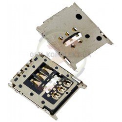 Коннектор SIM-карты для Nokia 530 Lumia, sim 2 Коннектор SIM-карты для Nokia 530 Lumia, sim 2