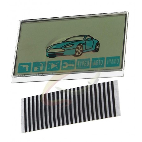 Дисплей для брелока автосигнализации Starline A61 со шлейфом в комплекте