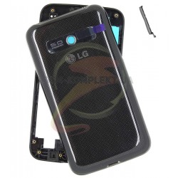 Корпус для LG E510 Optimus Hub, черный