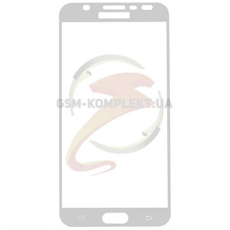 Закаленное защитное стекло для Samsung J710 Galaxy J7 (2016), 0,26 мм 9H, белое Закаленное защитное стекло для Samsung J710 Galaxy J7 (2016), 0,26 мм 9H, белое