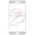 Загартоване захисне скло для Samsung J710 Galaxy J7 (2016), 0,26 мм 9H, білий колір
