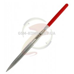 Надфиль алмазний напівкруглий, YT-6153