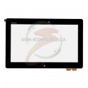 Тачскрін для планшету Asus VivoTab Smart 10 ME400C, чорний, JA-DA5268NB/5268N REV:2 FPC-2