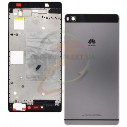 Корпус для Huawei P8 (GRA L09), черный