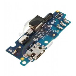 Шлейф для Meizu M2, коннектора зарядки, с компонентами, (плата зарядки)