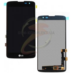 Дисплей для LG K7 X210, K7 X210DS, черный, с сенсорным экраном (дисплейный модуль)