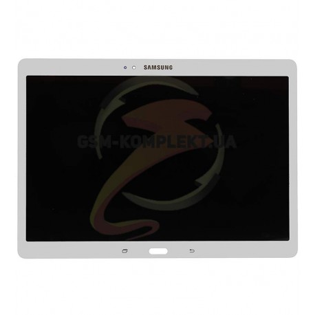 Дисплей для планшетов Samsung T800 Galaxy Tab S 10.5, T805 Galaxy Tab S 10.5 LTE, белый, с сенсорным экраном (дисплейный модуль)