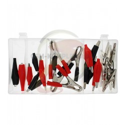 Yato YT-06870 набор электро зажимов тип «Крокодил»