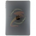 Задняя крышка для планшета iPad Air (iPad 5), черная, (версия Wi-Fi)