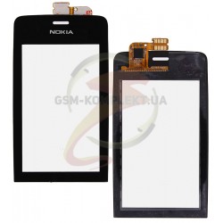 Сенсорный экран для Nokia 308 Asha, 309 Asha, 310 Asha, черный копия