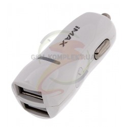Автомобильное зарядное устройство iMAX, 3.1A, 2USB