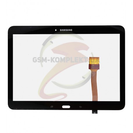 Тачскрин для планшета Samsung T530 Galaxy Tab 4 10.1, T531 Galaxy Tab 4 10.1 3G, T535 Galaxy Tab 4 10.1 3G, черный