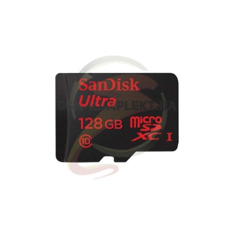 Карта памяти 128 GB microSDXC SanDisk Ultra UHS-1 Сlass 10 (80Mb/s, 533X) (SDSQUNC-128G-GN6MA)