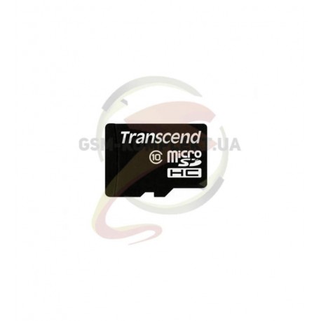 Карта памяти 16 Gb microSD Transcend UHS-I 400X Premium (TS16GUSDCU1) (без адаптера)